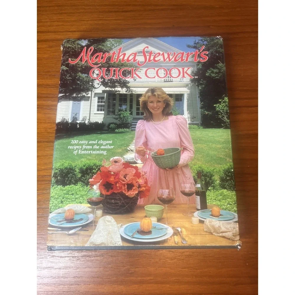 Vintage Martha Stewart's Quick Cook, 200 Recipes, 1983 1st Edition/1st Printing